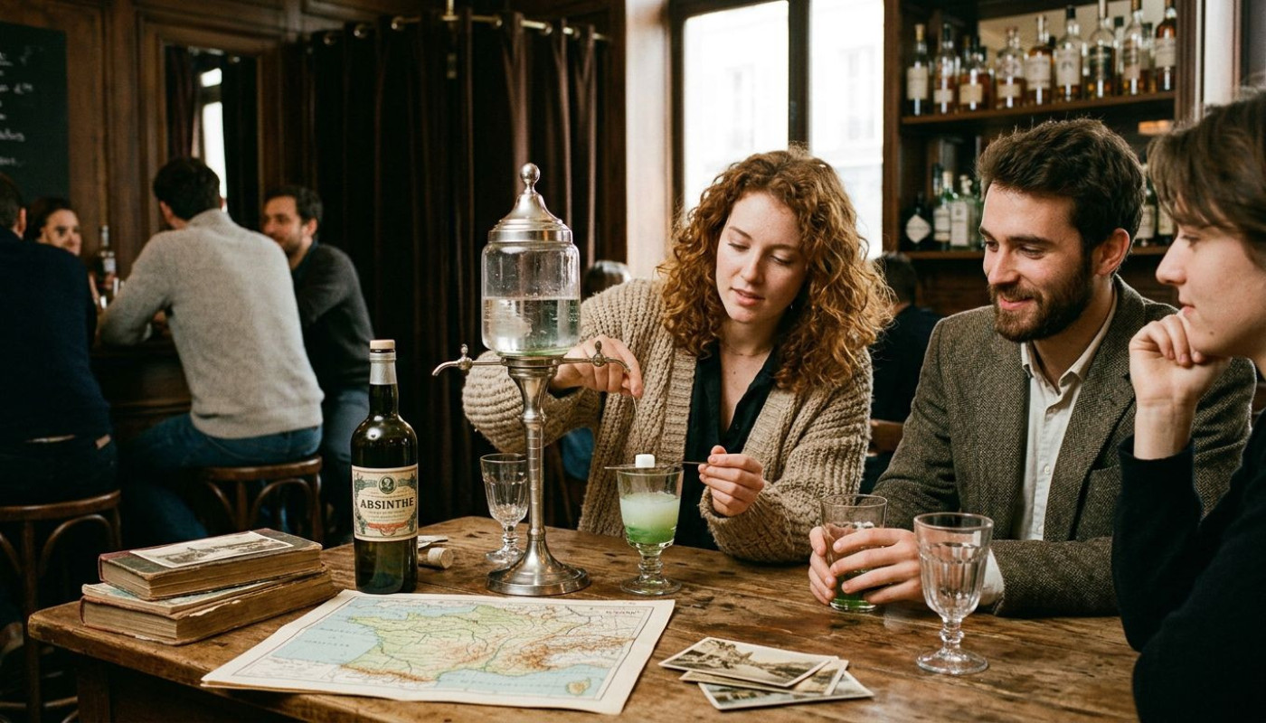 Entre légendes et contrebande : l’absinthe à travers les siècles