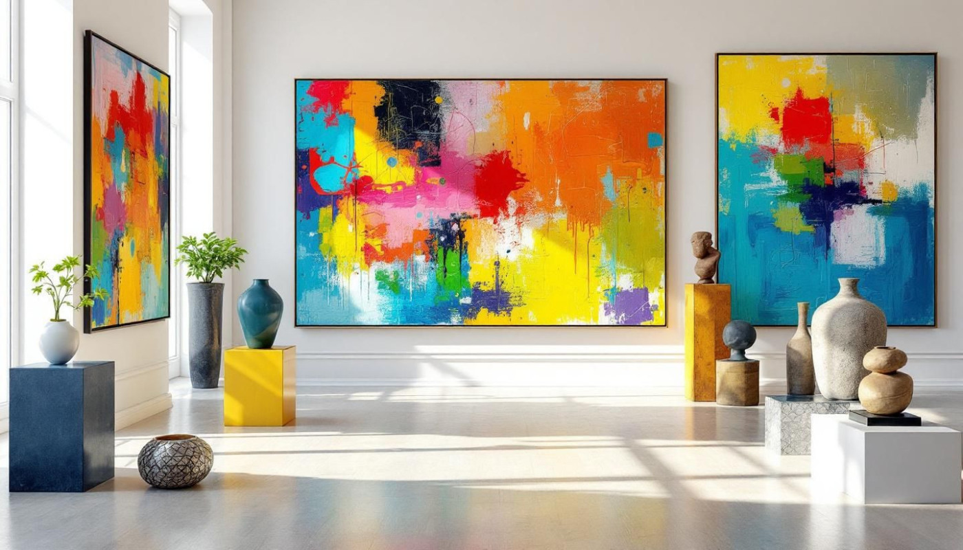 Tendances actuelles des expositions d'art visuel